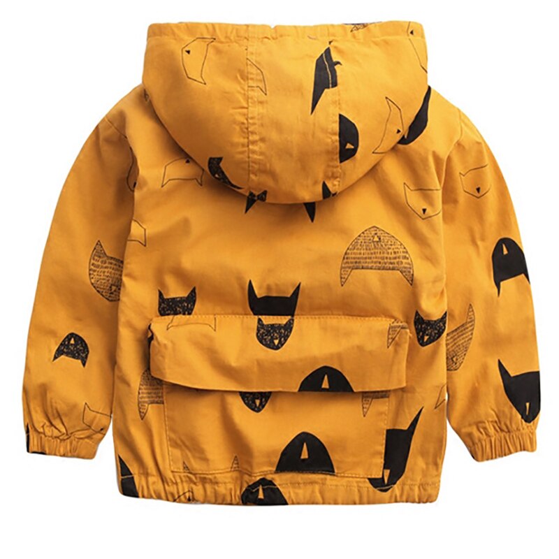 Brand Kids Clothes Boys Jackets Children Character Windbreaker Toddler Baby Coat Infant Cotton Hoodies For Girls