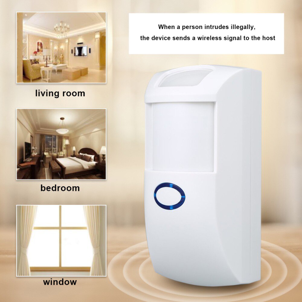 Tuya.-SmartLife APP cable RFID inalámbrico antirrobo de seguridad sistema de alarma WIFI/GSM Alexa Google Compatible sirena de Kit Sensor: CT60M