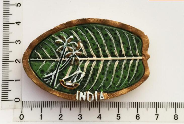 India Fridge Magnet Tourism Souvenir Rajasthan Bangalore 3D Resin Painted Crafts Magnets for Refrigerators Sticker Home Decor