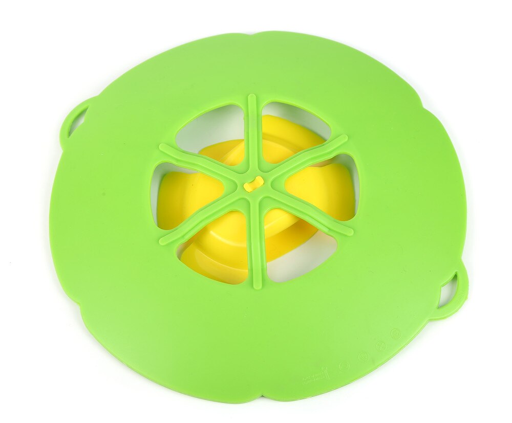 Multifunktions Kochen Werkzeuge Blume Silikon deckel GrüNe verschütten Stopper Silikon Deckel Für Pfanne Topf 10 "für mikrowelle Gefrierschrank