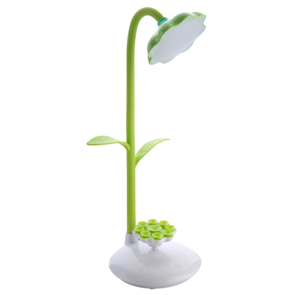 Led Opladen Bureaulamp Mobiele Telefoon Beugel Leren Kleine Tafellamp Usb Leeslamp Flexibele Licht Bureaulamp