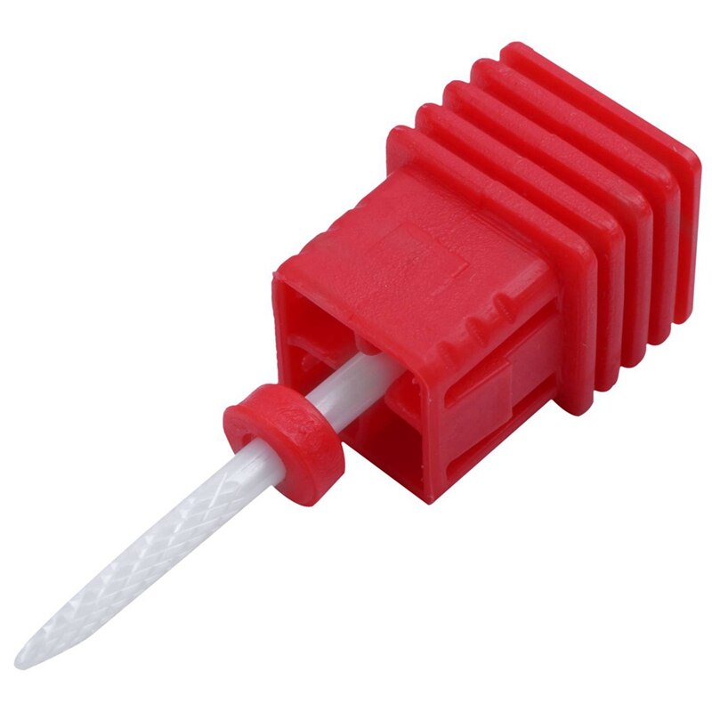 2 stuks keramische nagelboorbit schacht pedicure roterende vijl tool  - bt009- f &  bt003- m