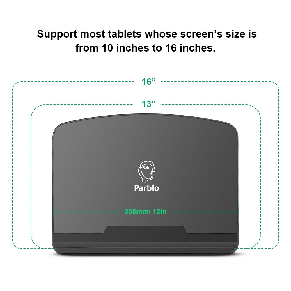 Parblo – support universel réglable pour tablette, pliable, pour ordinateur de bureau, pour tablette graphique 10-16 pouces, pour ordinateur portable, Ipad