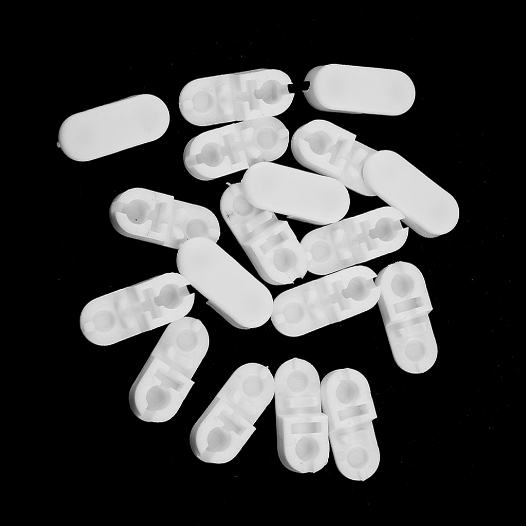20 st rullgardin kedjekoppling skarv reservdelar plastsnöre barnsäkerhet fönster gardin tillbehör fäste clips