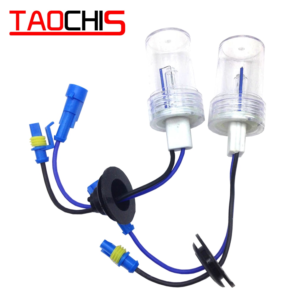 Taochis 12V 75W H3 Xenon HID Auto Vervangende lampen lampen 4300k 5000k 6000k 8000k 10000k Auto Koplamp Front Lampen