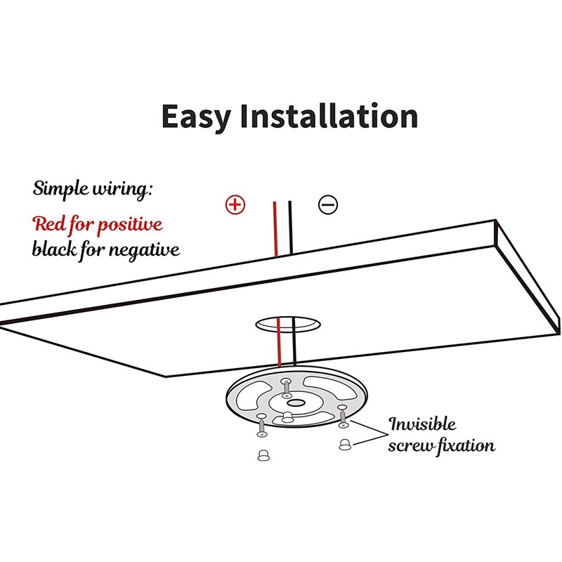 RV LED Dome Lights 12V-24V,Warm White &amp; Blue Dimmable Ceiling Lamp with Contact Switch,for Motorhome Trailer Camper Boat