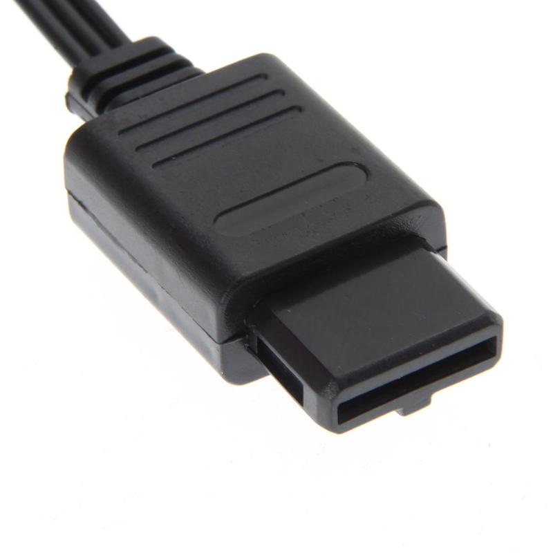 Alloyseed 1.8 M 6FT Kabel Cord Av Tv Rca Game Video Voor Snes Nintendo 64 N64 Zwart