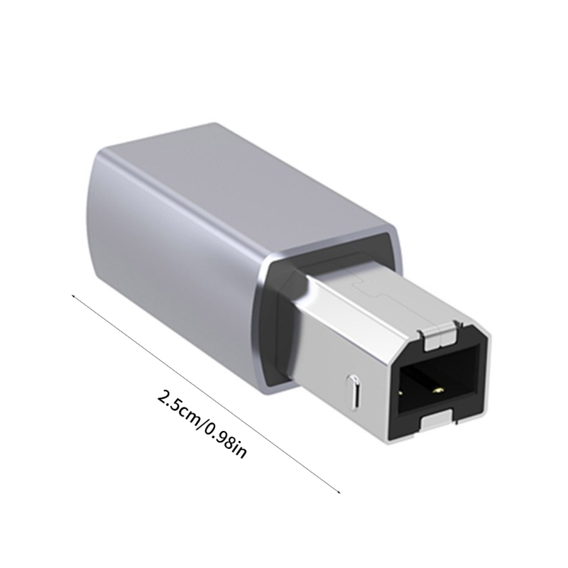 USB B naar USB C Adapter USB C Female naar Printer Male Converter Type C naar USB B