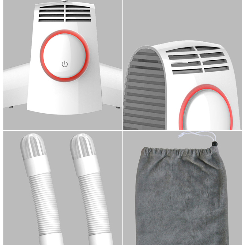 Xiaomi secador de ropa zapatos portátiles secador de ropa perchas plegable secadora eléctrica