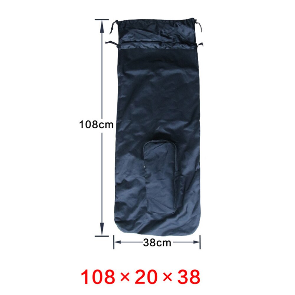 1Pc Waterdichte Scooter Zak Draagbare Opslag Pouch Outdoor Scooter Schoudertas Voor Mannen (Zwart)