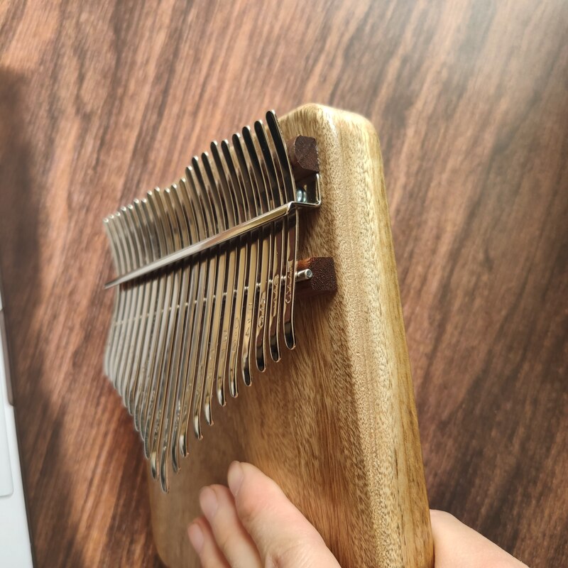 Handgemaakte 21 Key Kalimba Kamfer Hout Duim Piano Toetsenbord Instrument Muziek