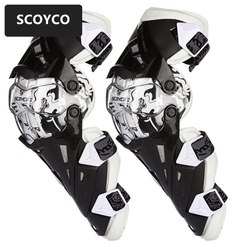 Scoyco 1 par motorsykkel knebeskyttere ce motocross knebeskyttere motorsykkelbeskyttelse kne motorracebeskyttere sikkerhetsutstyr løpsstøtte
