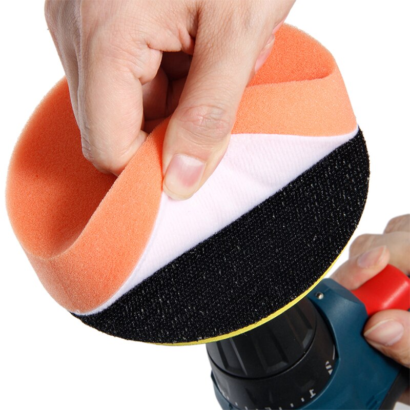 Alloyseed Auto Polijsten Spons Pads Kit 3Inch Auto Polijsten Pad Hand Tool Kit Auto Polijstmachine Spons Wiel Set Polijsten machine