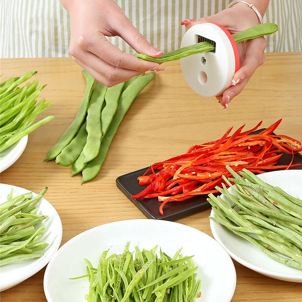 Peeler Green Bean Bean Shredder Artifact Household Crerative Kitchen Accessories Runner Slicer Cut Fruit Vegetable Remover