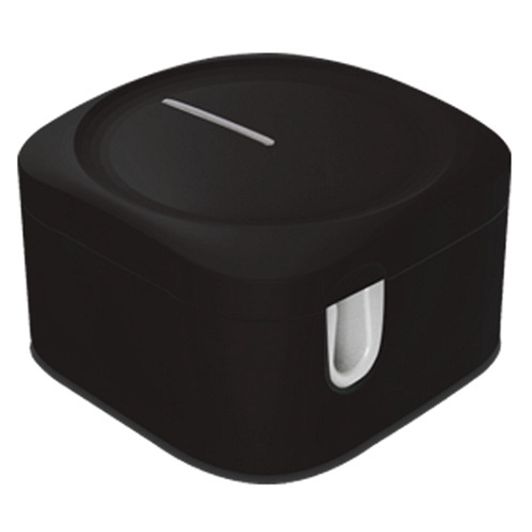 LED Portable Toothbrush Disinfection Box Without Plug-in and Wall-Mounted Sterilizings Toothbrush Holder: Black