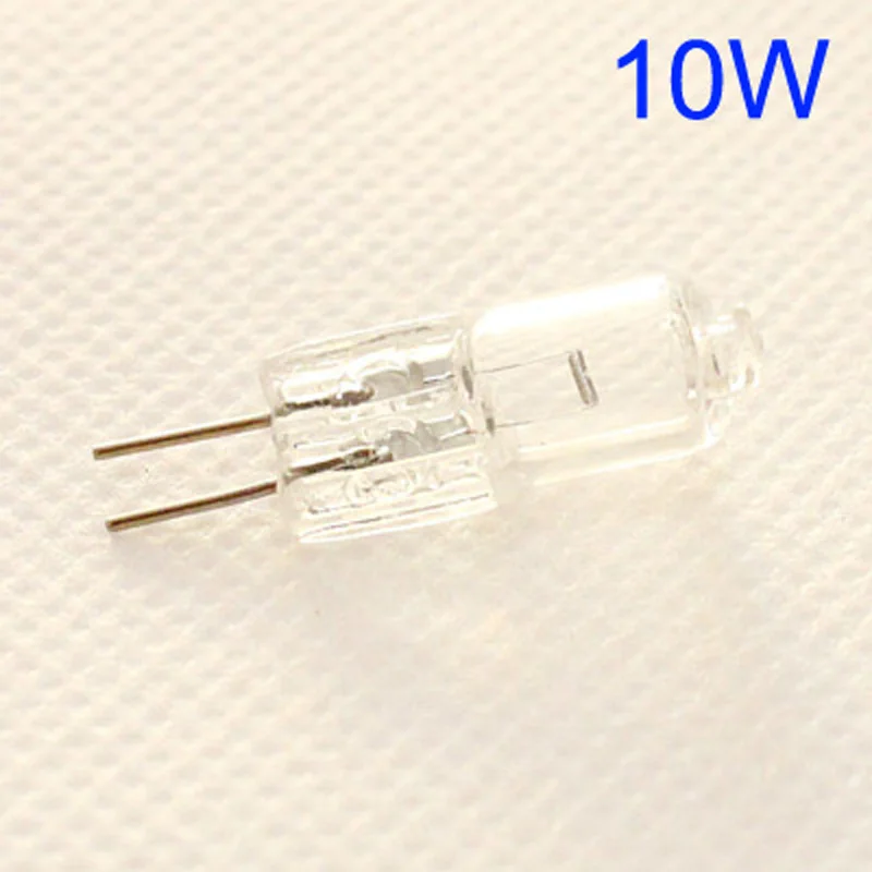 10 pièces G4 ampoule halogène 12V 5W 10W 20W 35W 50W G4 ampoules halogènes Globe lumineux Lot JC bi-pin lampe à LED blanc remplacer lampe à LED