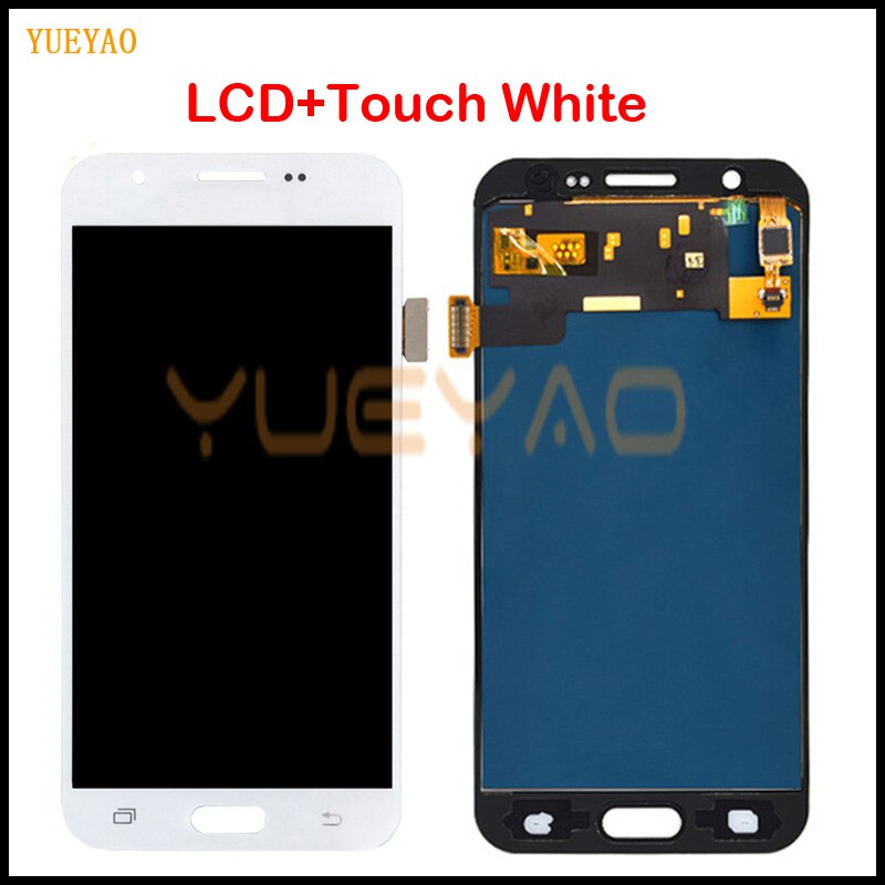 Voor Samsung Galaxy J3 J320 J320A J320F J320M Lcd-scherm Met Touch Screen Digitizer Vergadering Kan Pas De helderheid: LCD White