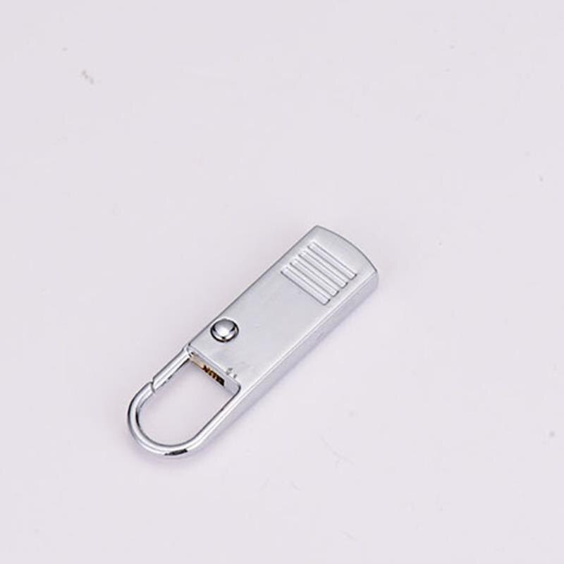 2Pcs Metalen Rits Rits Reparatie Kits Rits Pull Voor Rits Slider Naaien Diy Craft Naaien Kits Metal Zip: 01-L