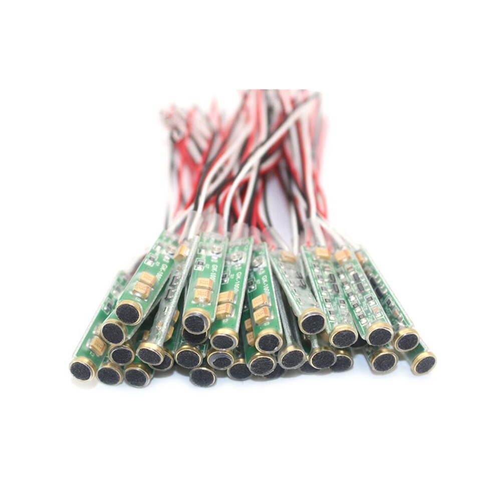 10pc Output Volume Adjustable Special MIC Microphone Module Audio Pickup Adapter Module with Pre-amplifier