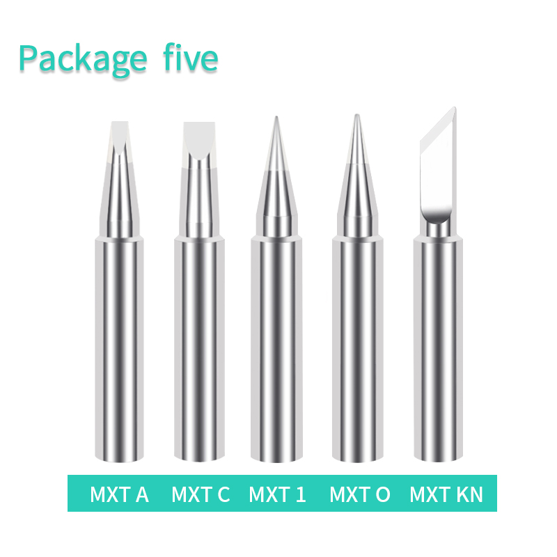 MXT Series Soldering Tips Replacement Fit For WELLER WSD71 WSDT1 WP70 Station Iron Lead Free: Red