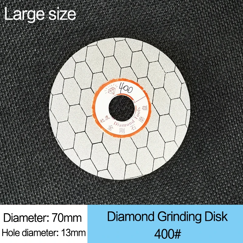 65/70mm diamantslipskivor diamantslipsten praktisk pålitlig slipskiva tillbehör roterande slipskiva verktyg: Lila