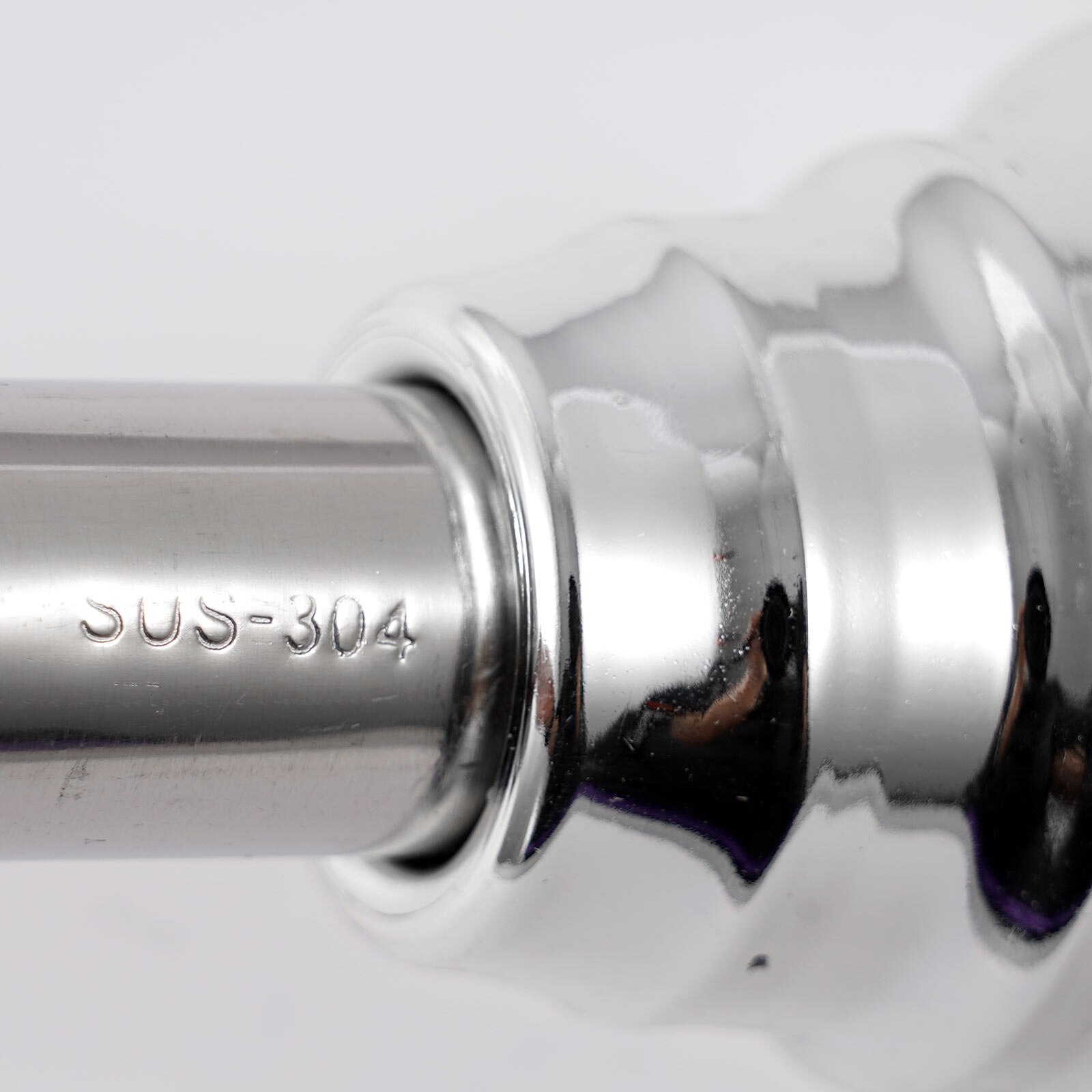 Bathroom Shower Rod Stainless Steel Clothes Hanging Drying Rail Punch-Free Curtain Telescopic Bar Reusable Balcony Expansion Rod