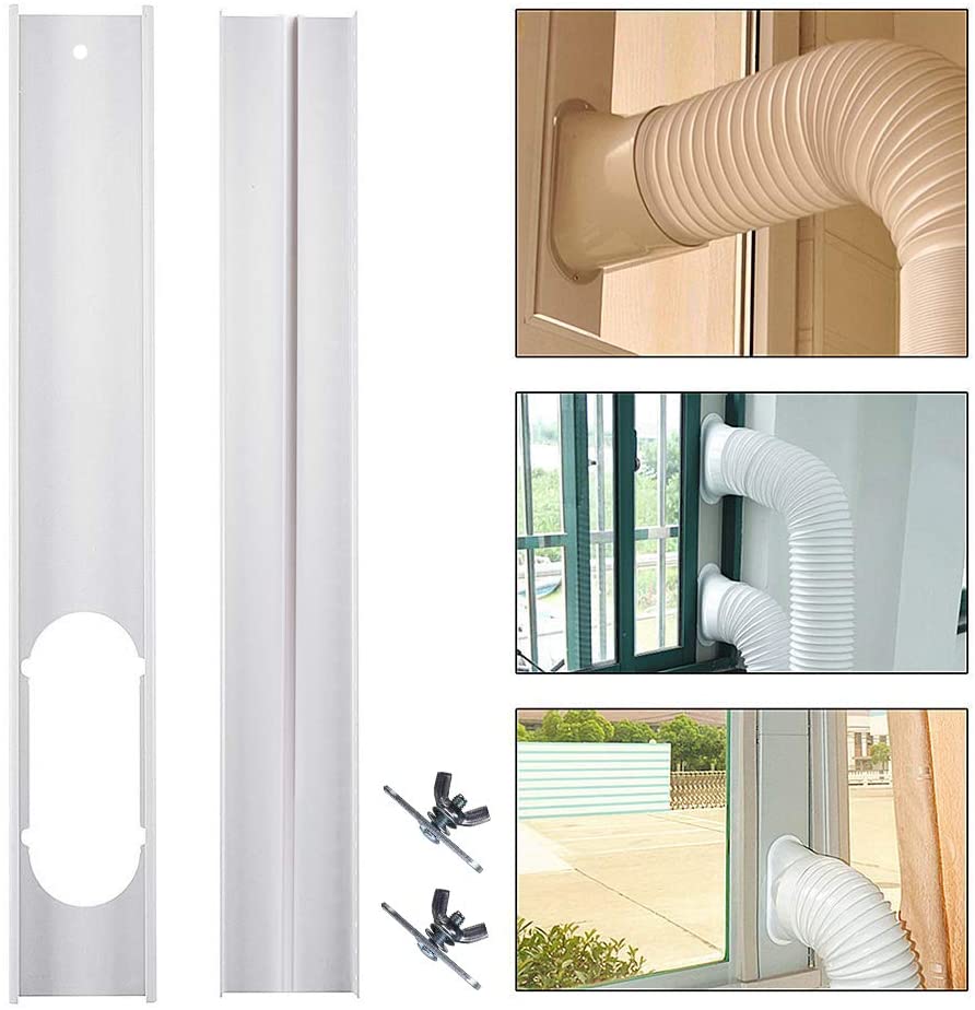 Portable Air Conditioner Accessories Window Plate Door/Window Seal Cloth Adaptor Exhaust Hose Tube Air Conditioner Spare Parts