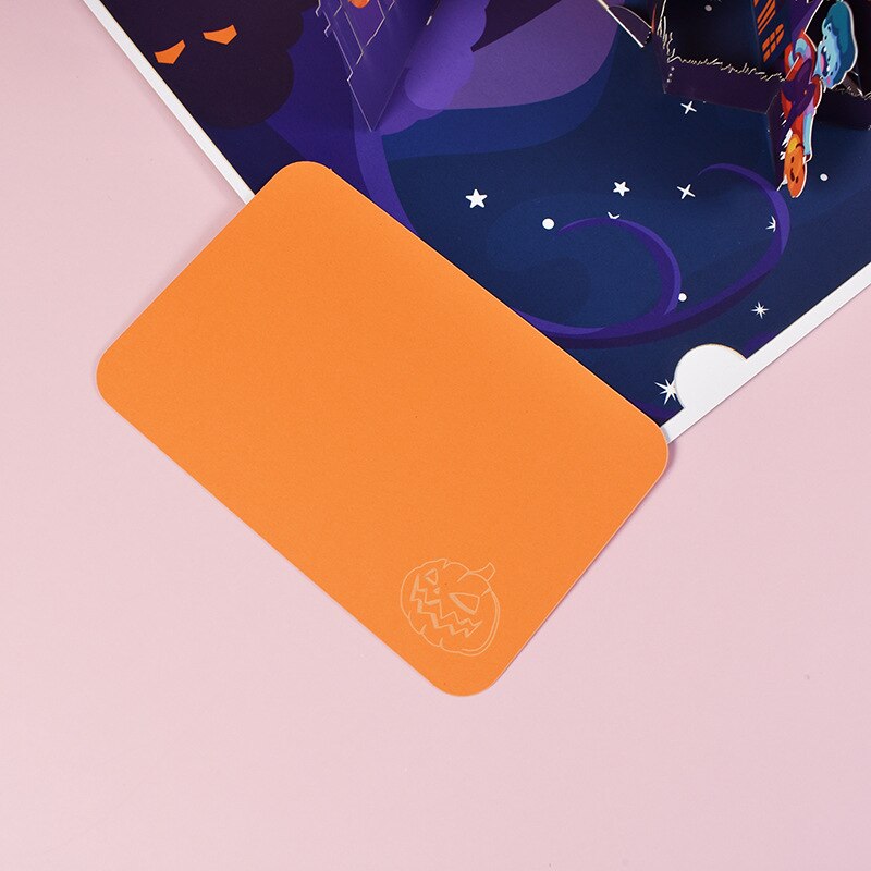 Cartoline di Halloween pop-su 3D per regalo per bambini biglietti d'auguri di zucca di giorno di doni divertenti cartolina di Halloween