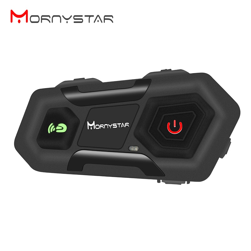 Mornystar-casque d'écoute FM | M2, Bluetooth, pour moto, 3 coureurs, parlant en même temps