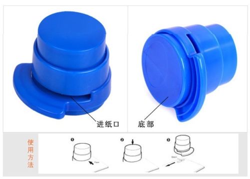 1 Pc Practical Staple Free Stapler Paper Binding Binder Stapless Stationery