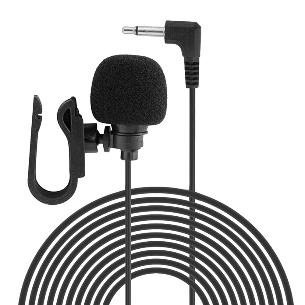 MINI Microphone Audio de voiture, avec prise Jack 3.5mm, stéréo, externe filaire, pour PC, voiture, Radio DVD,