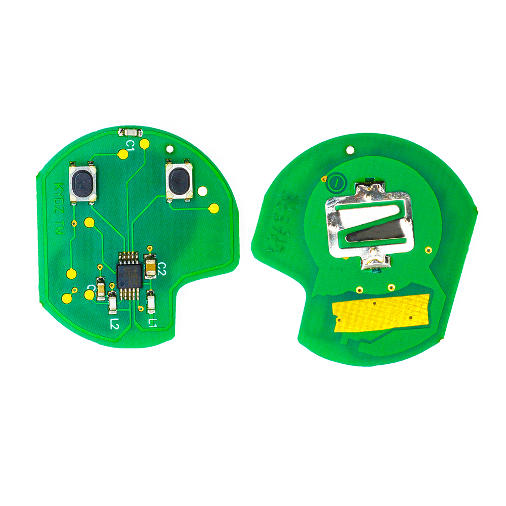 Keyecu nyckelfri fjärrnyckelkort 2 knappar 433 mhz för suzuki swift  (4y-ts002)  fob
