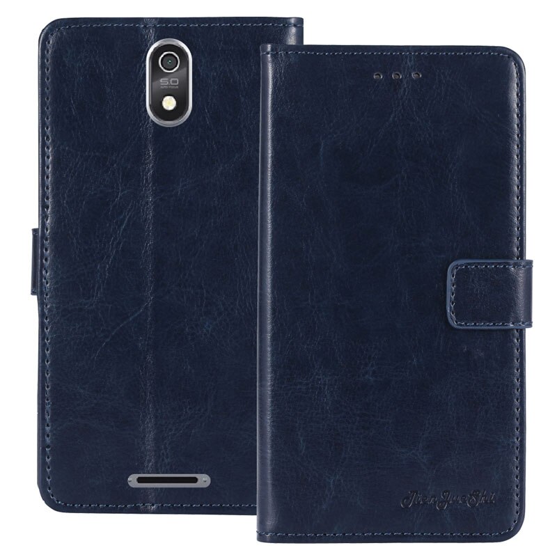 TienJueShi Protective Business Premium Flip Leather Cover Phone Case For Orange Neva Start Rise 35 Pouch Shell Wallet Etui Skin