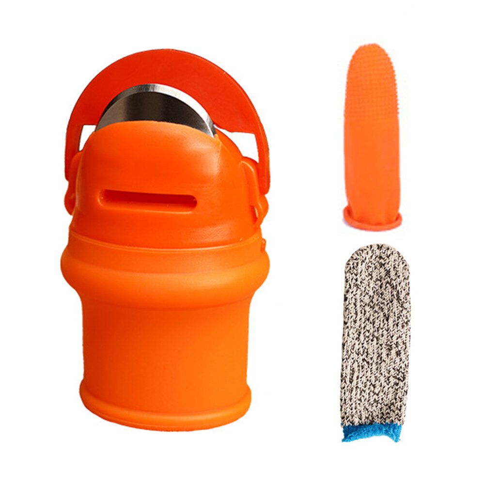 Thumb Cutter Vegetables Tomato Fruit Picker Separator Finger Tool Sharp Blade Hand Cutting Tool For Harvesting Garden Tools