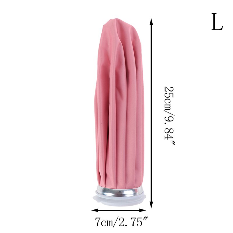 1Pcs Herbruikbare Pijnbestrijding Ijs Zak Roze Knie Hoofd Been Letsel Gezondheidszorg Ehbo Ice Bag S/M/L Maat: L
