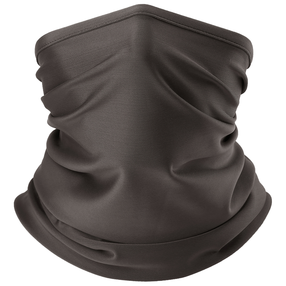 Bufandas de motocicleta para hombre y mujer, Bandana deportiva para ciclismo, al aire libre, para montar en la cabeza, tubo mágico para el cuello: Gray
