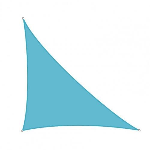 Right angle sunshade waterproof wear-resistant sun sail canopy dustproof garden terrace pool uv block canopy for outdoor use: Lake blue