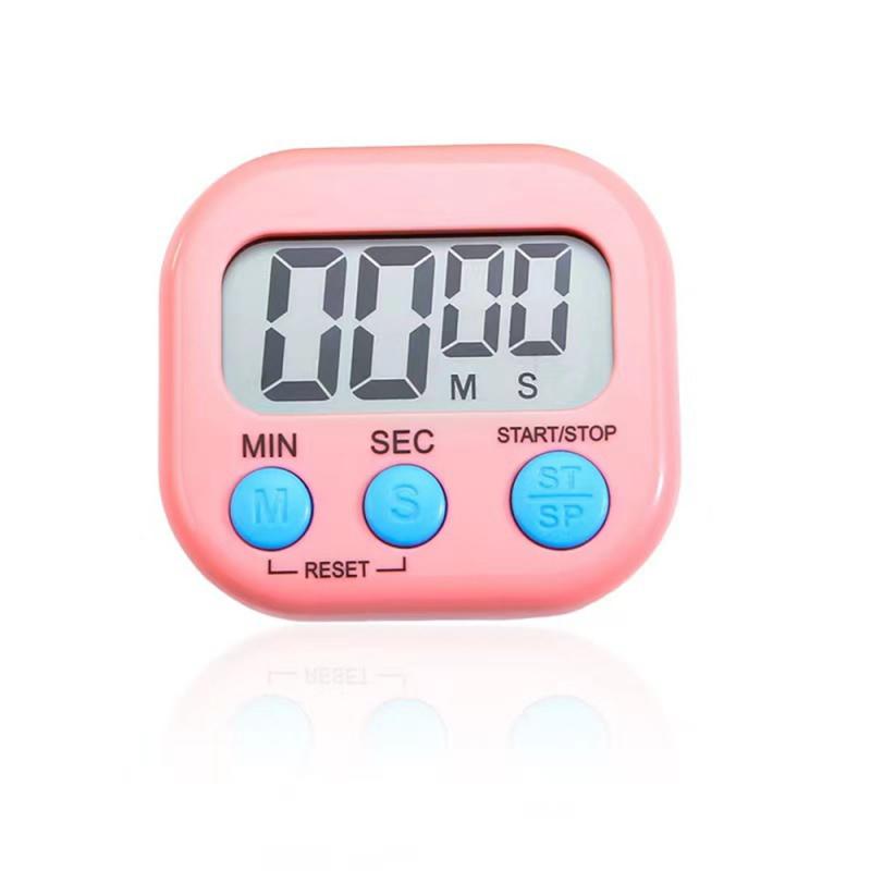 LED-Zähleranzeige, Wecker, manuell, elektronisch, Countdown, Sport, magnetisch, digitaler Timer, Küche, Kochen, Dusche, Studium, Stoppuhr: Gold