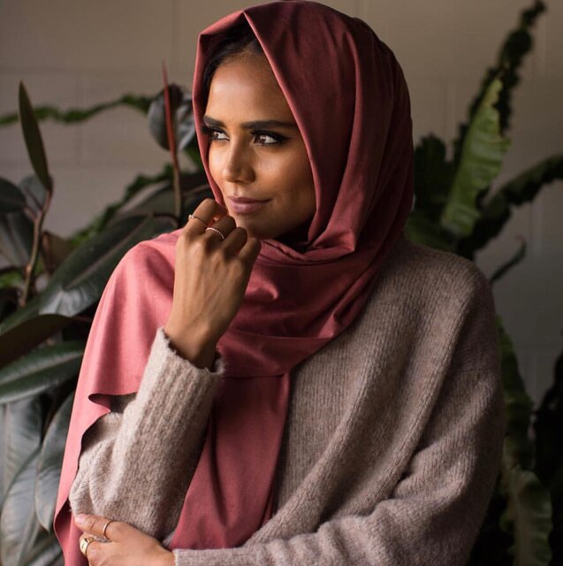 European and American Suede Hijab Autumn and winter single color Suede pure color turban Malaysia Suede long scarf: 4