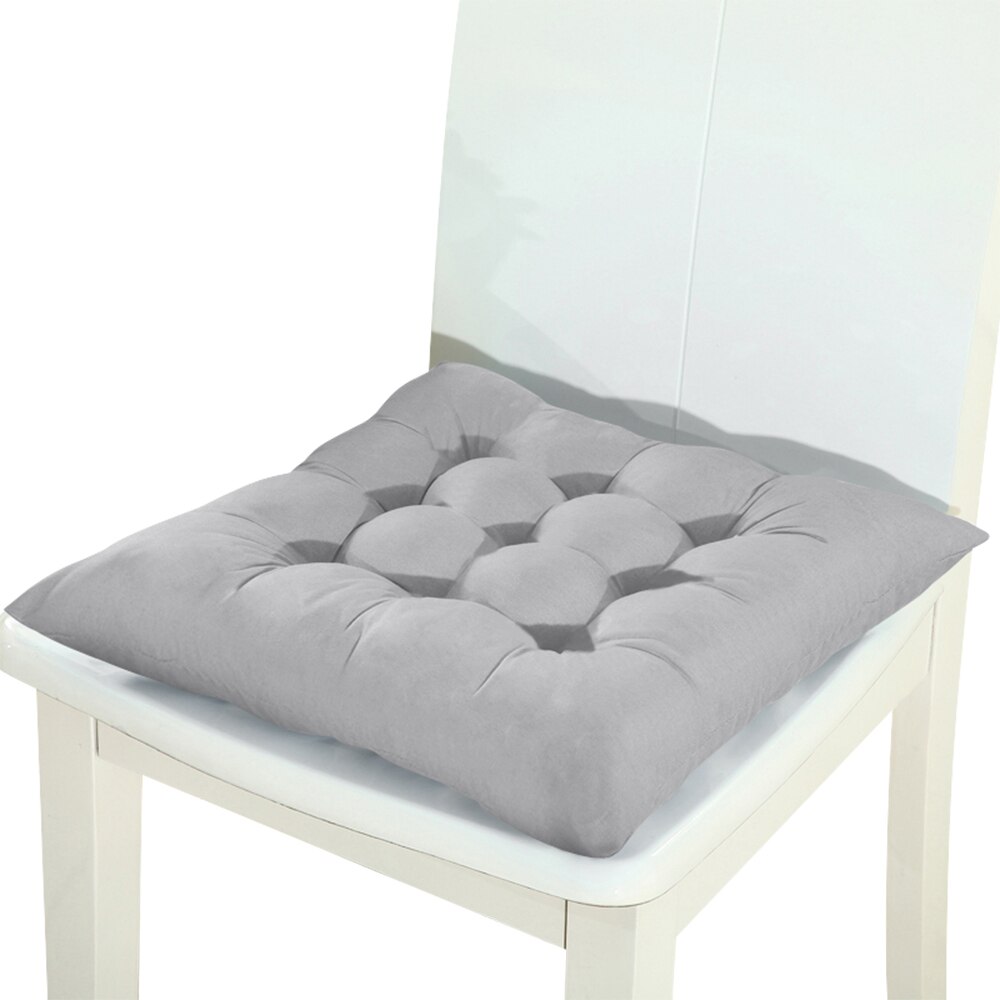 Kamer 1/2/4 Pcs Kussen Winter Kantoor Kussen Stoel Achterbank Kussen Sofa Kussen Hip Kussen 37x37cm: ZD011