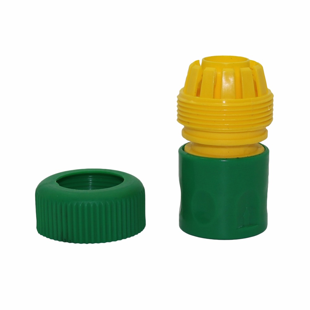 2pcs Garden Water Pipe quick connectors Hose end sealing quick connectors 3/4" hose connected Fittings watering Irrigation tools