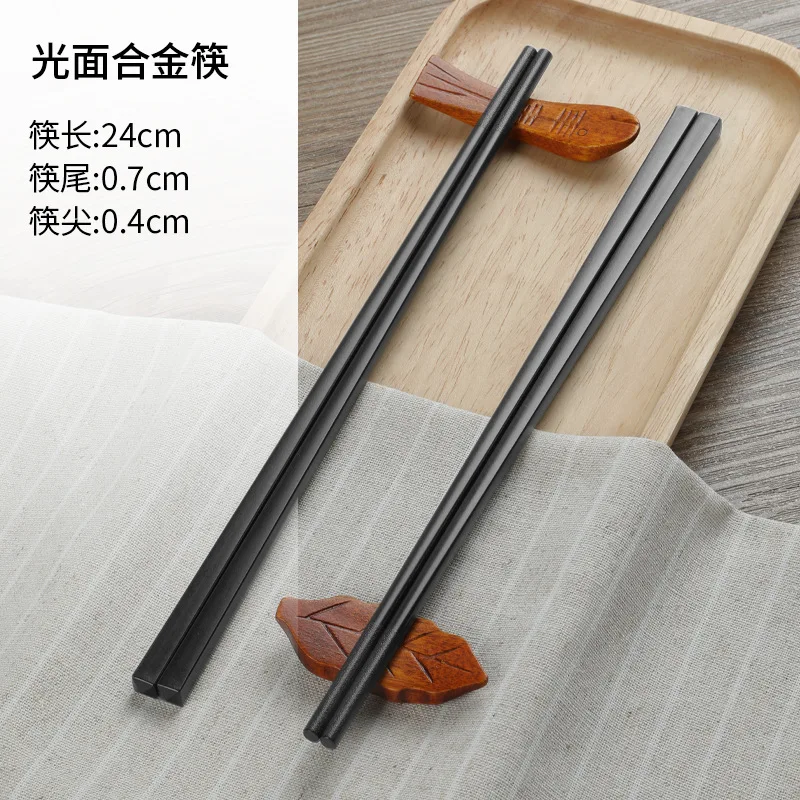 Japanische Essstäbchen aus PPS-Legierung, 10 Paar, Heim- und Küchenzubehör, hitzebeständiges Sushi-Essstäbchen-Geschirr für Restaurants