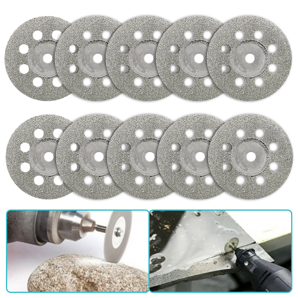 6-32Pcs Mini Circular Saw Blade Set Sanding Grinding Wheel Cutting Disc for Dremel Accessories Metal Cutting Rotary Tools