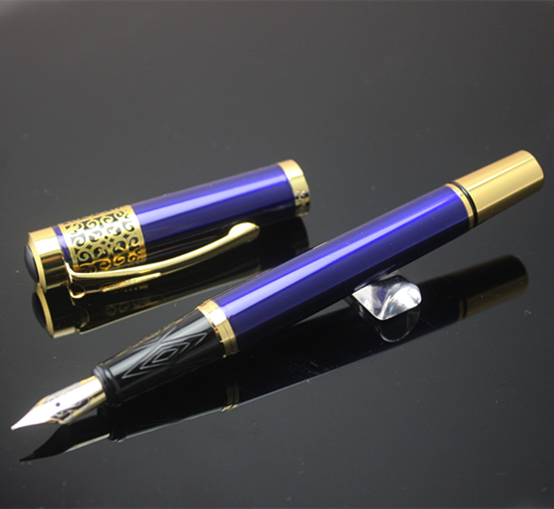 0.5mm tout métal Lraurita stylo plume Kawaii papeterie encre stylos bureau fournitures scolaires pour