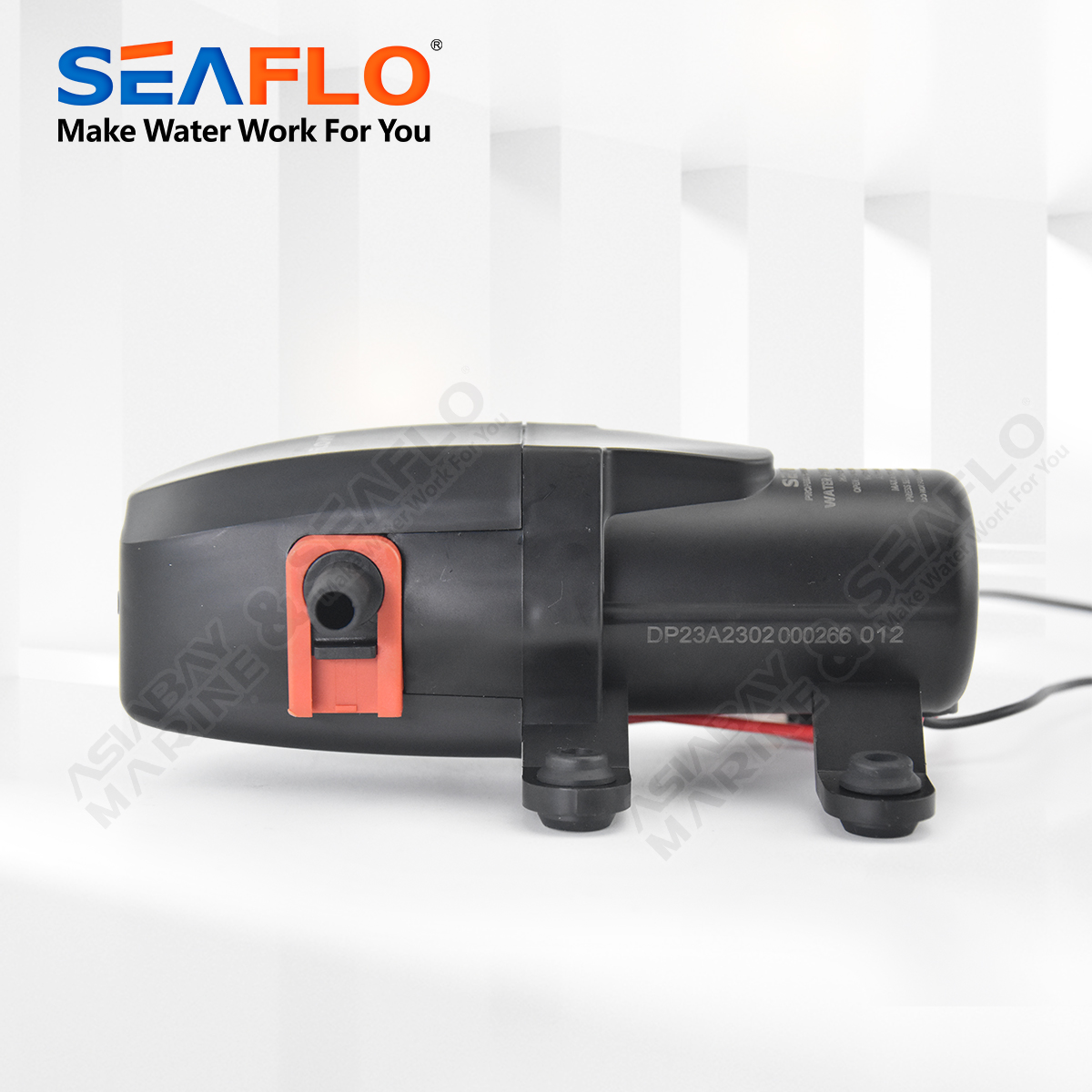 SEAFLO 12V 23A Series 40 PSI Automatic Marine Water Diaphragm Pump Self Priming Electric Boat Beer RV Caravan High Pressure