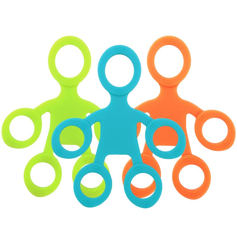 Hand Finger Strength Trainer Hand Resistance Bands Hand Extensor Exerciser Finger Grip Strengthener Strength Trainer Gripper