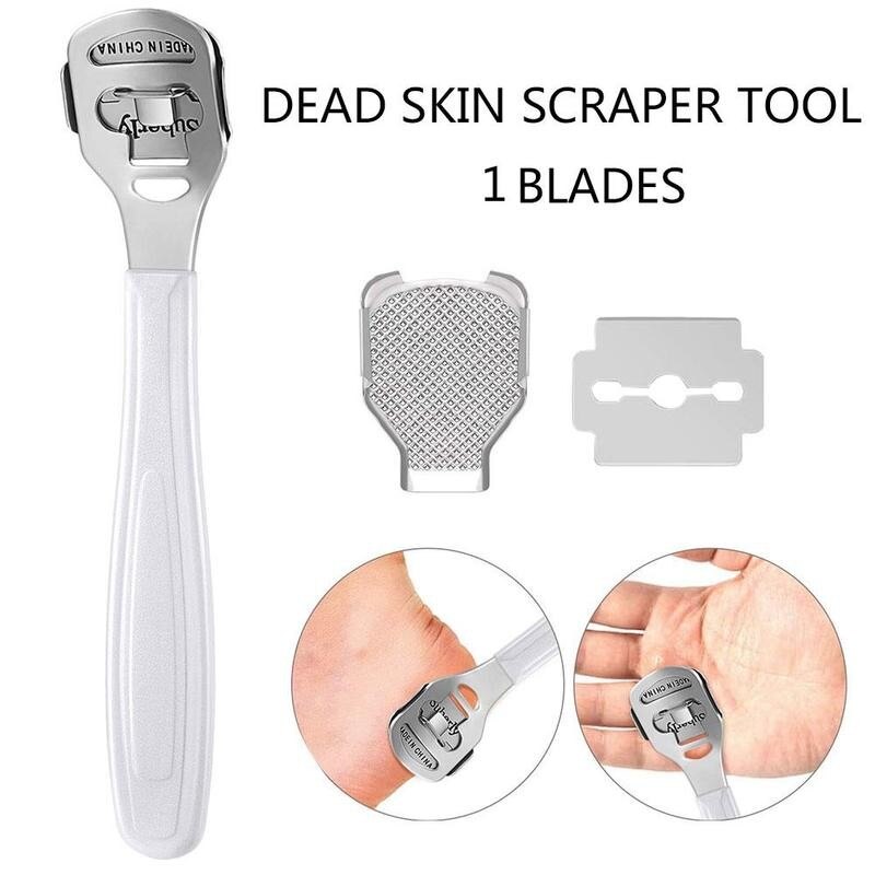 1pc Removing Dead Skin Machine Shaver Calluses Hard For Foot Blades Knife Skin Sharp Dead Care Foot Pedicure Shaver Tool W0O4