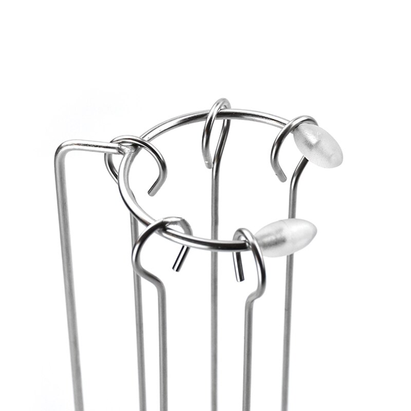 Edelstahl BBQ Spieße Nadel Rack Grill Halter Für Camping Sammeln Partei Rösten Babecue Werkzeuge Zubehör