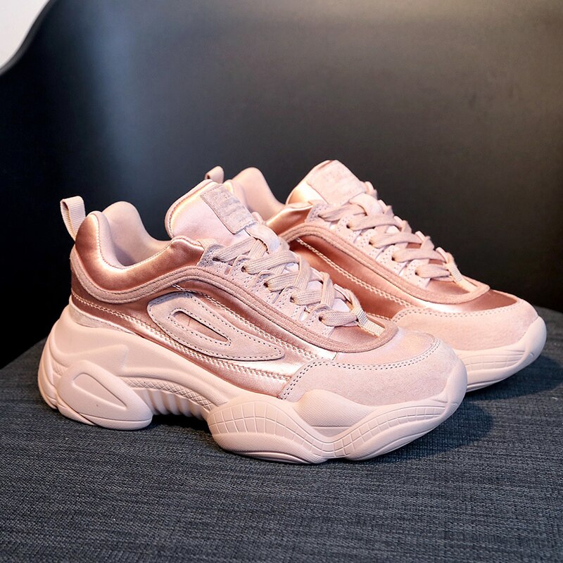 Zapatillas de mujer cesta mujer tenis plataforma femenina zapatos blancos zapatillas de mujer con cordones punta redonda zapatos de mujer primavera otoño