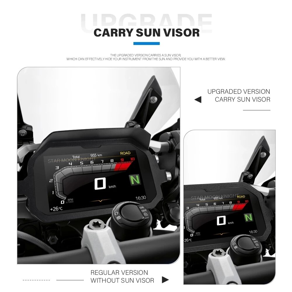 Pantalla antirrobo TFT + protección de instrumentos para BMW R1250GS GS R 1250 1200 GS R1200 R1200GS Adventure LC ADV